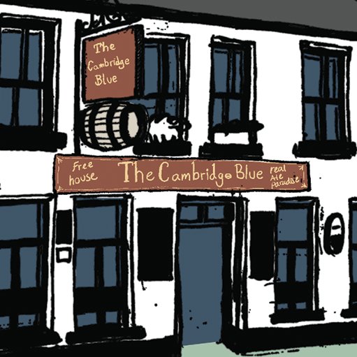 The Cambridge Blue, Gwydir St. - Real Ale Paradise - 2012 & 2016 Cambridge CAMRA Cider Pub of the Year,- 200+ Bottled World Beers, 80+ Single Malt Whiskies!