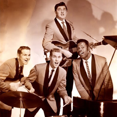 1950's Rockabilly Rockers Bobby Poe and The Poe Kats, featuring Big Al Downing on piano. First Rock and Roll touring/recording band for Wanda Jackson! #PoeKats