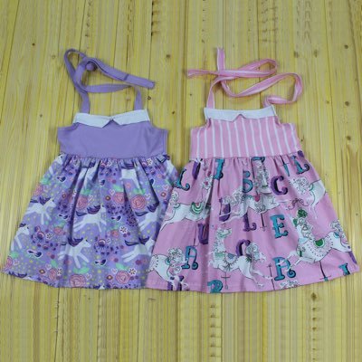 We are selling baby's clothes. We are factory in China.  (baby tops, dresses, outfits, swimming suits, bloomers, romper, pants and so on)
