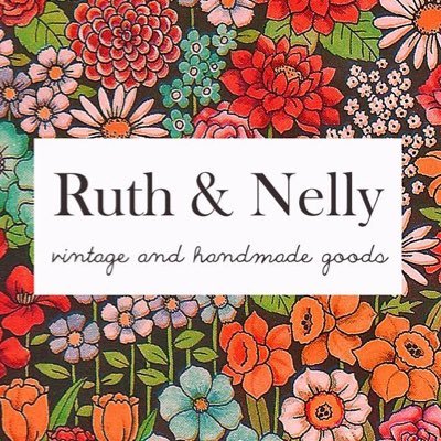 Passionate about repurposing vintage materials into something to love again 🖤 Handmade 🖤 Van Isle 🖤 teacher @ZibinDarcie 🖤 Instagram @ruthandnellyhandmade