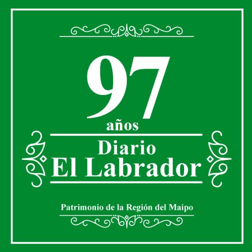 Twitter Oficial del Diario El Labrador de Melipilla, Patrimonio Histórico de la Región del Maipo