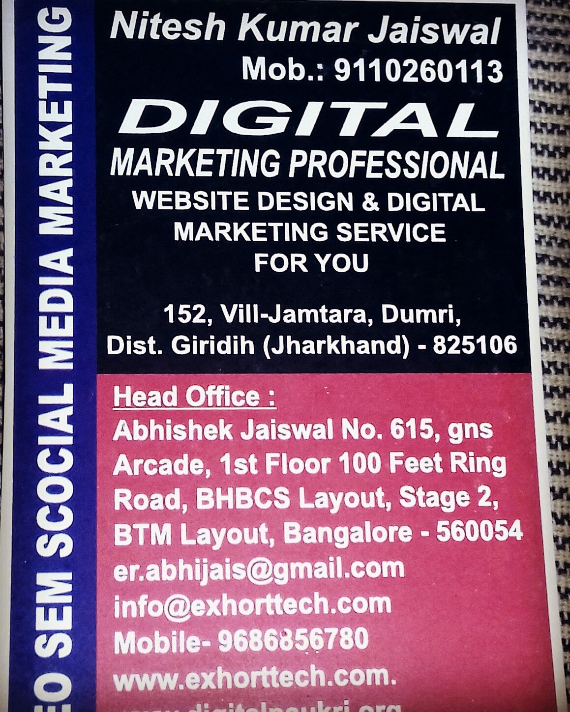 NiteshJ98340790's profile picture. Business