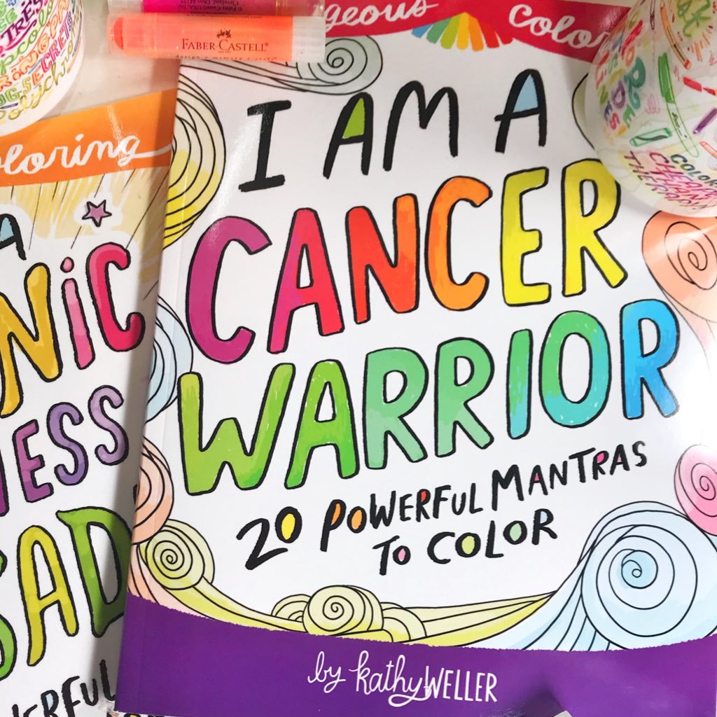 Coloring books by @kathywellerart !