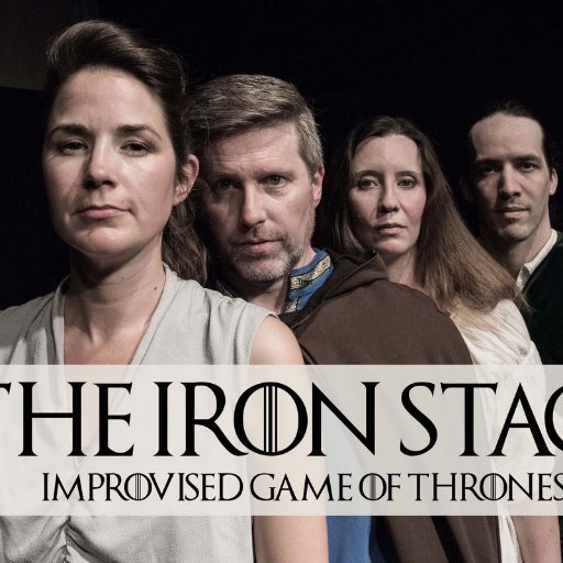 Fully improvised episodes in the style of Game of Thrones. 2019 shows 2/23, 5/25, 7/27, 9/28! https://t.co/03Q3qgS5Q9