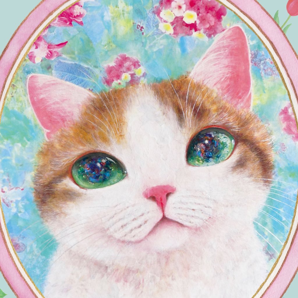 猫と暮らし猫と遊び猫と描く🍀🐯🍀 出展予定 🔸4/25~5/7 ねこ休み展In守口京阪百貨店（グッズメインでの参加）🔸5/17~5/21「ねこの引出し8年展」東京（原画3点グッズ予定）