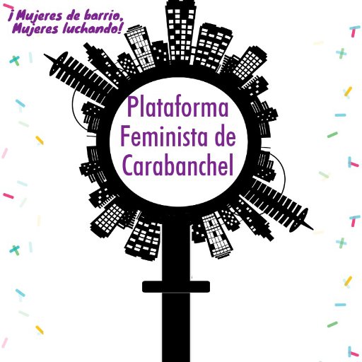 Mujeres de barrio, ¡mujeres luchando!
También en instagram:  @/plataformafeministacarabanchel