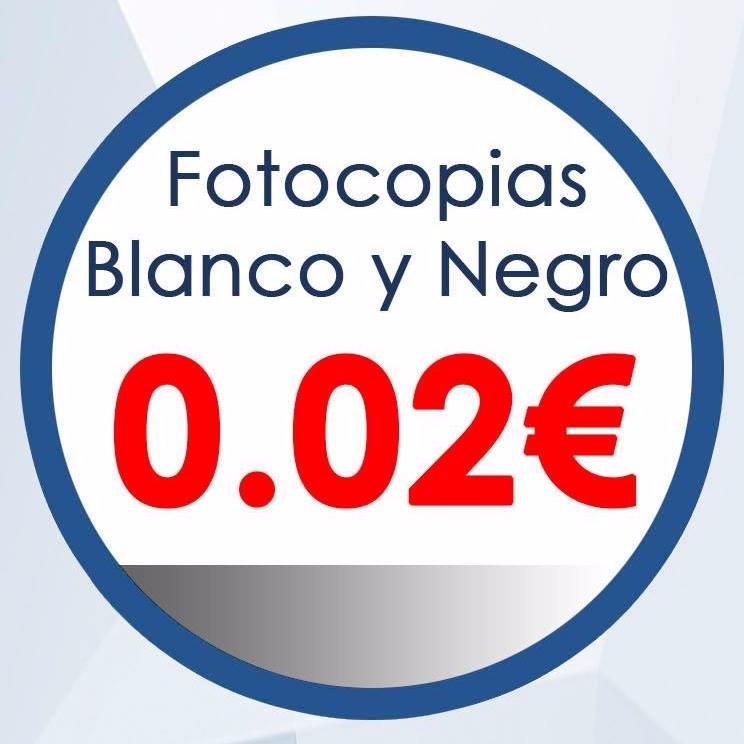 En https://t.co/Tql88iHxHz tenemos las fotocopias e impresiones más baratas de España y con envío a domicilio.
Fotocopia B/N 0.02€ y a Color a 0.10€.