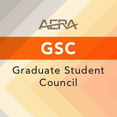 Official account of the AERA Graduate Student Council. #aeragrads #aera23 Questions: gradstudentsaera@gmail.com