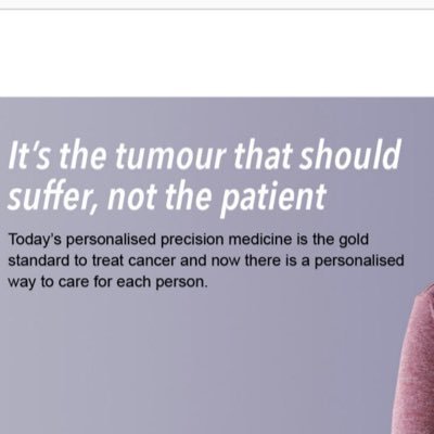 Its the tumor that should suffer not the patient