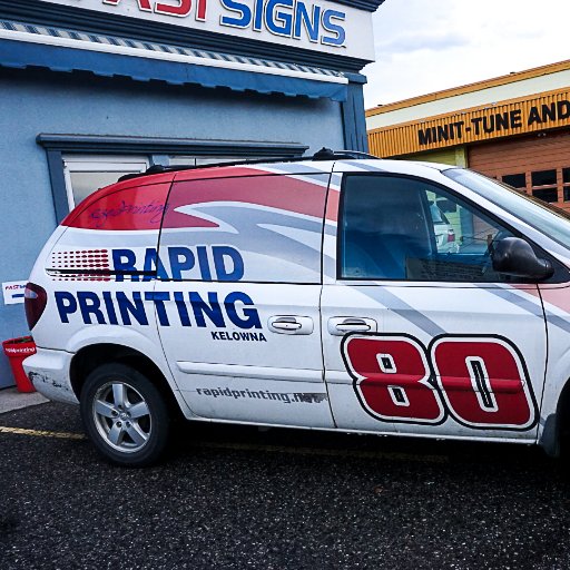 Rapid Printing has been serving the Central Okanagan since 1981. We are a full service printing company. Everything from business cards,signs, posters,forms...