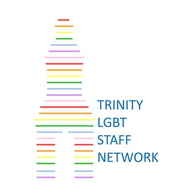 Trinity LGBT+ Staff Network. An inclusive association for LGBTQIA+ staff members of Trinity College Dublin, their friends and allies.