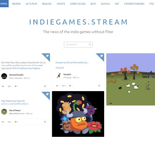 igs_website's profile picture. How to use https://t.co/uUvFjwLoXu ?
hashtag twitter :
#igsreview
#igsdevlog
#igsbeta
#igsearly
#igsrelease
#igsupdate
#igsost
#igsletsplay
#igscrowdfunding