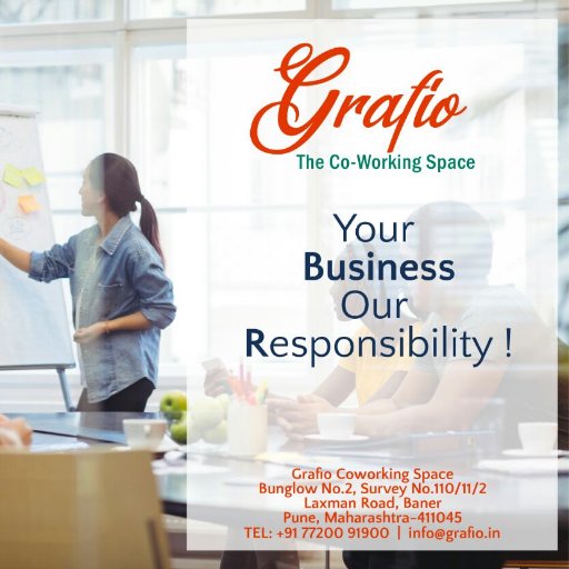 Grafio Coworking Space welcomes freelancers, entrepreneurs, consultants, small businesses, who are looking for a comfortable, affordable workspaces.