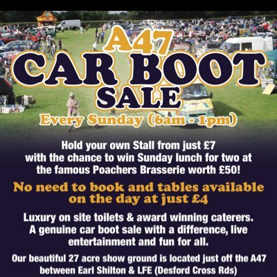 Open every Sunday (weather permitting) from March to October. council approved site. hot and cold refreshments, flush toilets. tel David 07976667703