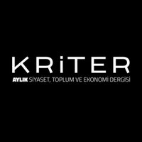 Kriter Dergi (@kriterdergi) 's Twitter Profile Photo Kriter Dergi (@kriterdergi) 's Twitter Profile Photo