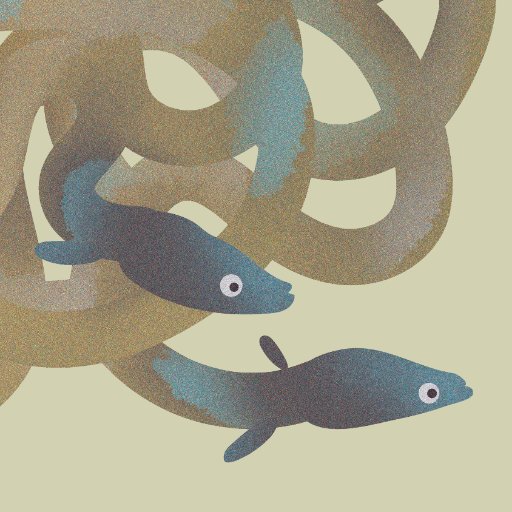 Using writing, illustration and absurdity to talk about the critically endangered European Eel, with @LukeThompson210 & @JohnDKilburn Header illo Fox Vincent.