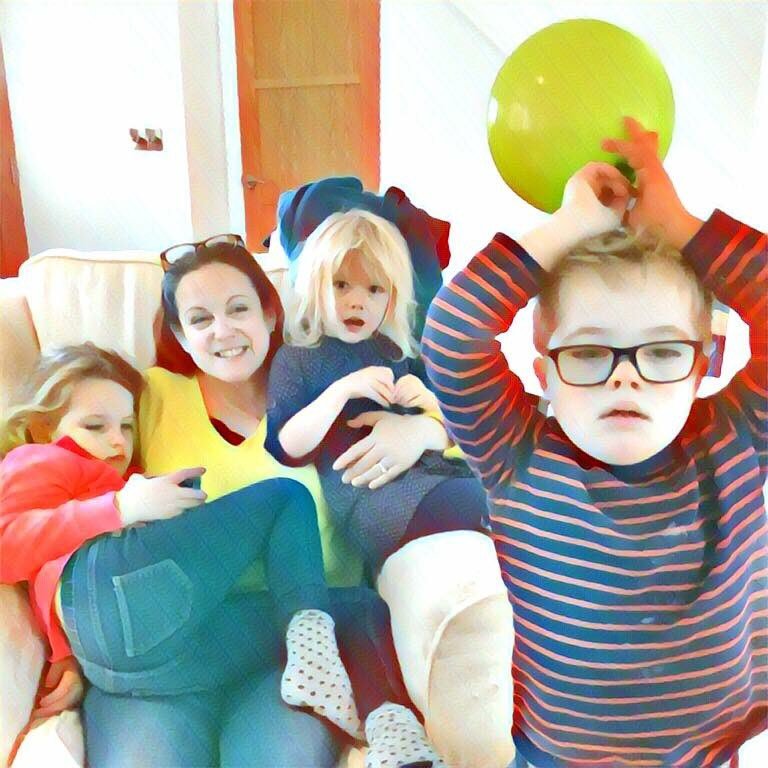 Mum to Beatrix, Amos and Kitty: a special sandwich