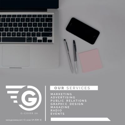 Registered as Gordio-G Media & Projects| Rated 4.5 star Media company in S.A|Marketing| Artist Management | Event organizers | Contact: info@gcoversa.com