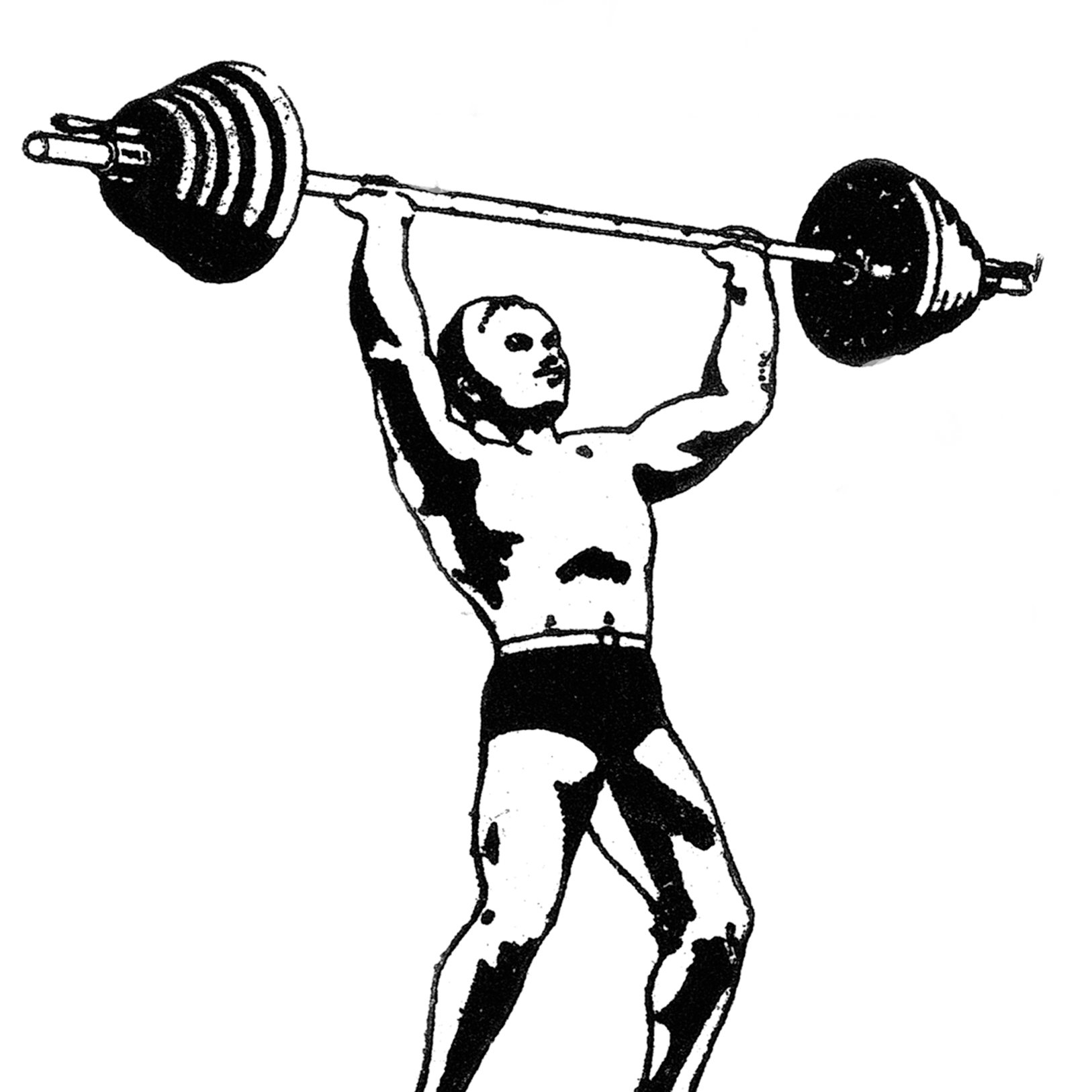 Serious strength training publication covering the best of the past and present. Where a one-hand clean & jerk is considered a grip strength exercise.