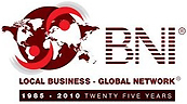 BNI's best chapter meets every Tuesday at Tanzy, Noon-1:30pm. Please join us!