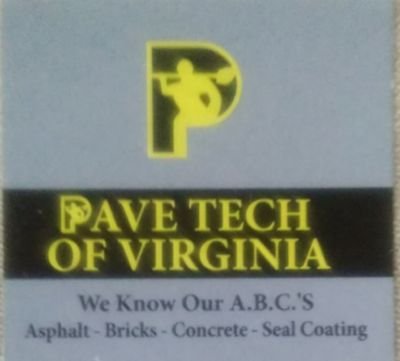 PavetechV's profile picture. PaveTech is top of it's class.
We know our ABC's
Asphalt Blocks concrete' Seal coating