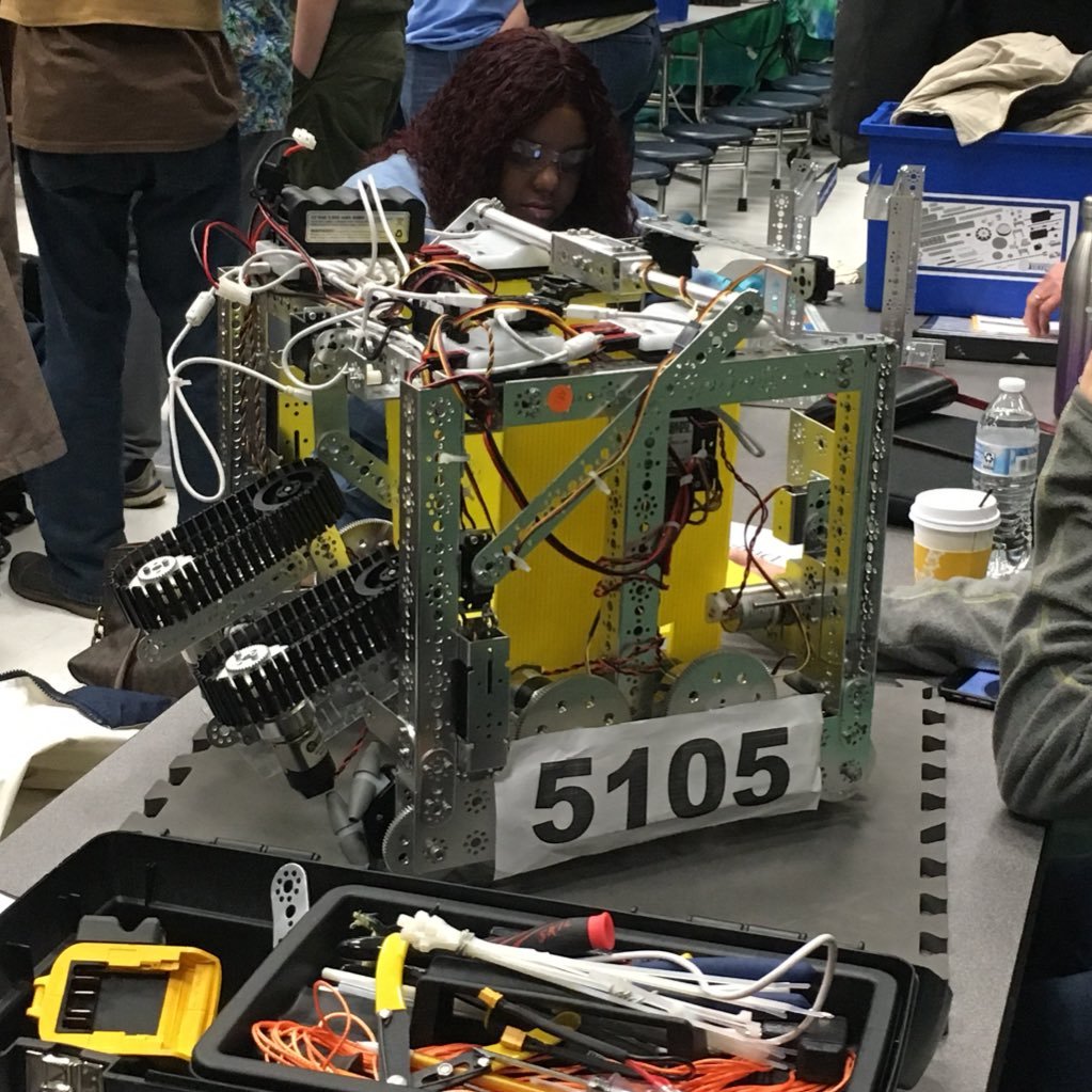 FTC Team 5105 from the Alabama School of Mathematics and Science in Mobile, AL