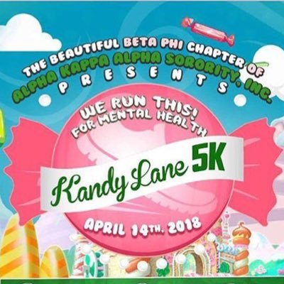 The Beautiful Beta Phi Chapter of Alpha Kappa Alpha Sorority, Incoporated presents to you We Run This for Mental Illness