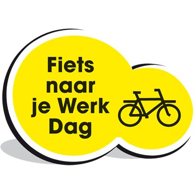 Het officiële Twitteraccount van de landelijke Fiets naar je Werk Dag. De volgende editie is donderdag 16 mei 2024 #fietsnaarjewerkdag #FNJWD