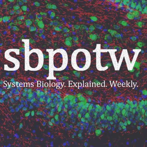 SysBioPaper_otw's profile picture. https://t.co/72FJwkQRqZ provides weekly insights into systems biology through in-depth analysis of a recently published study.