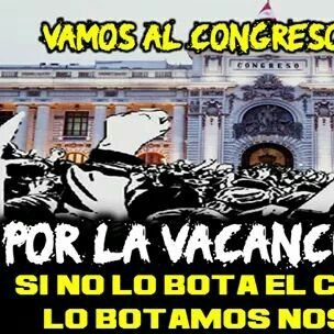 VacanciaYa's profile picture. Ya No Solo es el Pedido del Congreso,... Es el Pedido del 82% de Peruanos que quiere VacanciaYa