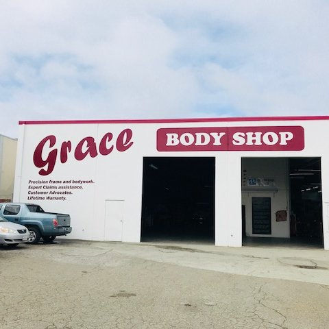 Grace Body Shop in South San Francisco, CA has been in business for over 30 years.