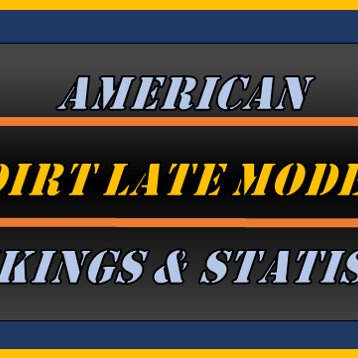 American Dirt Late Model Rankings and Statistics gathers Late Model racing data to create a ranking for thousands of drivers and hundreds of races.