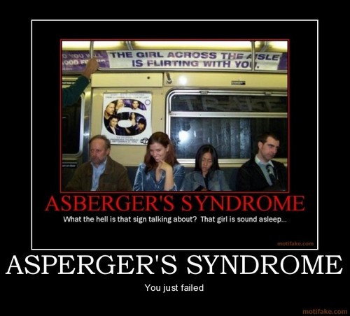 Aspergers is a syndrome, not a disease, that some people have. They find social interactions... problematic. Twitter may be a problem for me