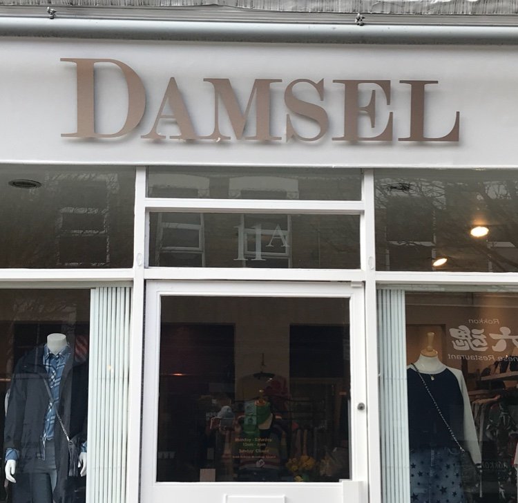 Follow here for the occasional tweet or hop over to Instagram @damselboutique to see more regular updates!