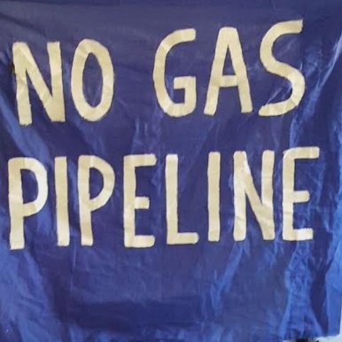 Protectors. Defenders. The land and water can't speak for itself, so we're out here. National Grid please do better!