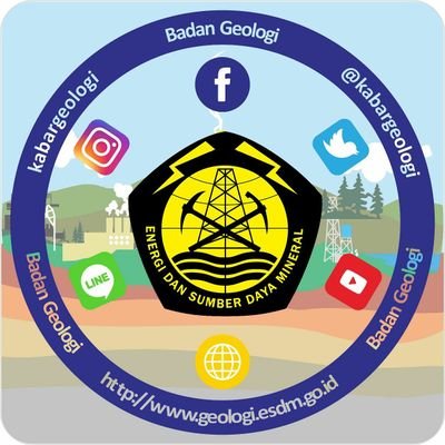 Akun Resmi Badan Geologi - Kementerian Energi dan Sumber Daya Mineral @KementerianESDM