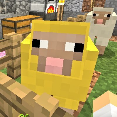 黄色さん 黄色い羊さんをこよなく愛する私です 何が1番って匠と黄色い羊さんが大好きです Minecraftpe Minecraft マイクラpe マイクラ マインクラフトpe マインクラフト