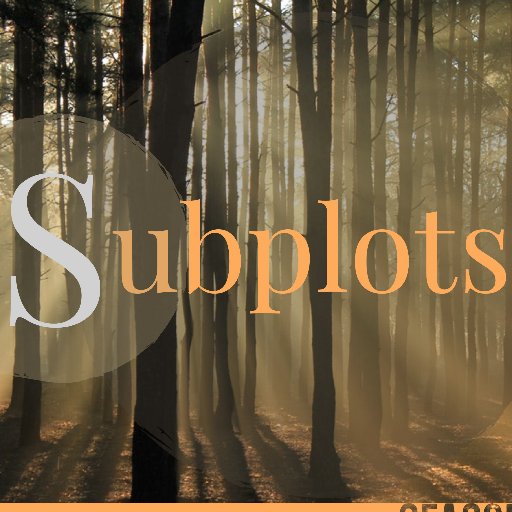 wearesubplots's profile picture. Subplots is an American literary nonfiction drama created by Jorge Rivero that premiered in 2018.
