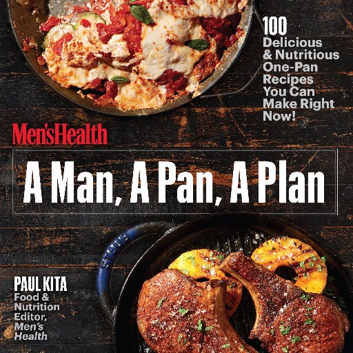 Buy the new Men's Health cookbook A Man, a Pan, A Plan today: https://t.co/CBtn7xJNbC