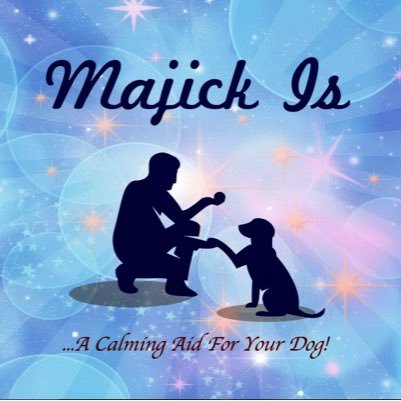 I am the owner of Majick Is. “Majick Is” is a calming aid to help dogs through stressful events such as separation anxiety thunderstorms fireworks & aggression