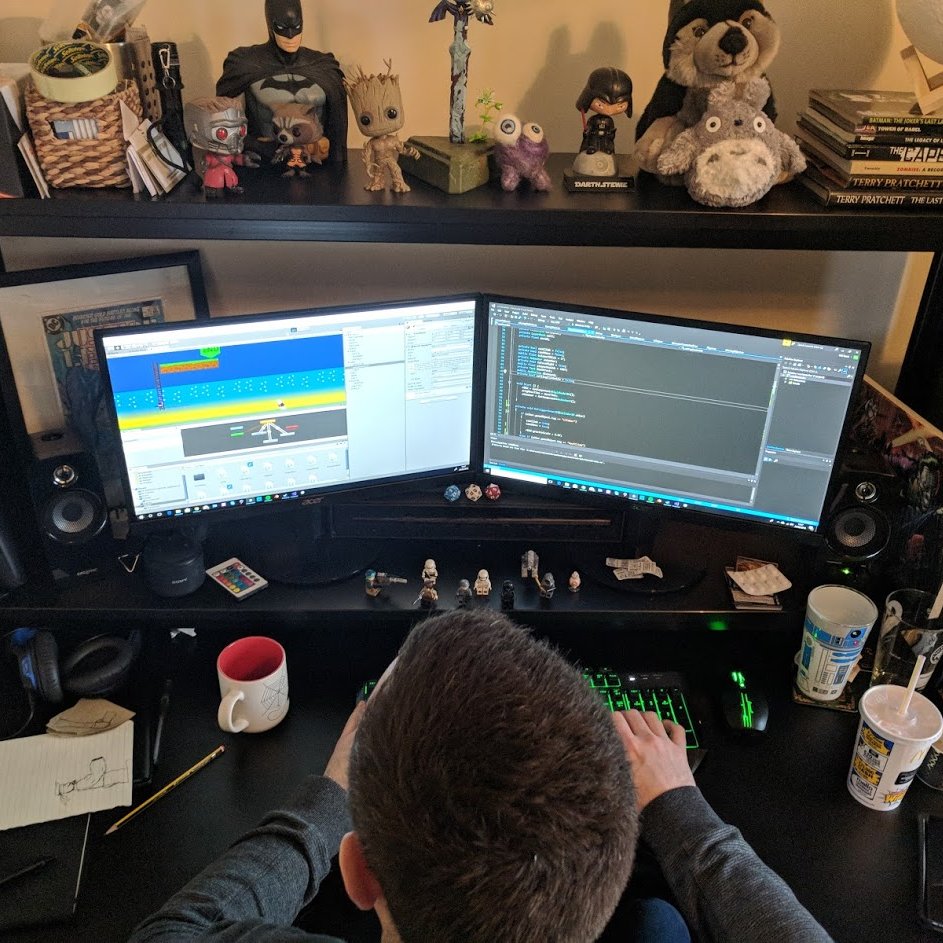 2 idiots trying to make video games, currently working on the 2D survival game 'The last days of Pablo'
