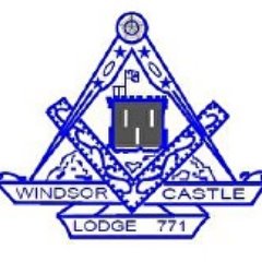 Windsor Castle Freemasons' Lodge, 771 in the roll of the United Grand Lodge of England. Established 1859, bought our building in 1862.