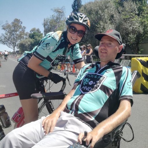 A lucky man, married to a wonderful wife, 3 handsome boys and suffering with MND/ALS. Happy to be alive. A fighter, survivor and motivator.