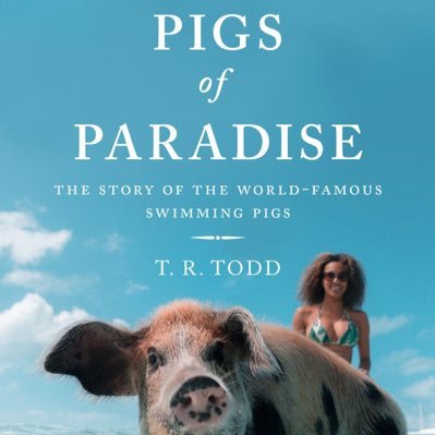 Award-winning book on world famous swimming pigs of The Bahamas by @byjefftodd. Now in 2nd edition. Hardcover by @skyhorsepub Movie narrated by @StationCDRKelly