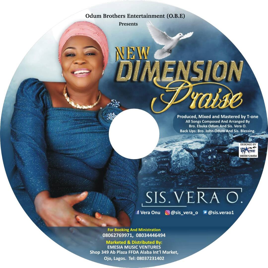 sis_vera_o's profile picture. A gospel music minister God lover, christian, worshiper Mother and fashion designer.
For booking and sponsorship:
sis.vera.onu@gmail.com