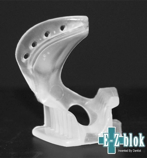 Peace of mind for you and your patients with E-Z-BLOK. Invented by Dentist. For Dentist.