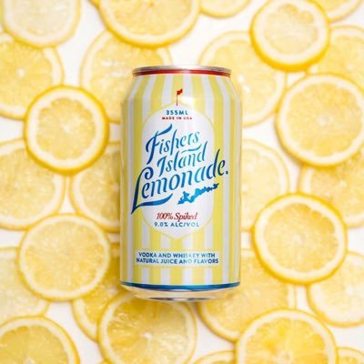 America’s Craft Lemonade Canned Cocktail 🍋 Made with Premium Vodka, Barrel-Aged Whiskey, Lemon & Honey, best enjoyed in your happy place 21+ to follow