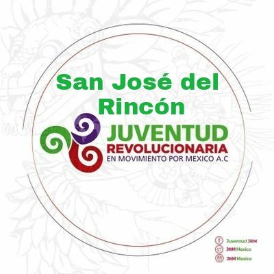 Cuenta del Dirigente de Juventud Revolucionaria en Movimiento por México AC del Municipio de San José del Rincón del Estado de México.#JRMEdoMex @JRMEstDig