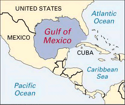 I am not associated with The Gulf of Mexico, the body of water that is being destroyed by BP.