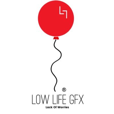 Graphic Design for #LowLifeMembers.🎈DM me if you would like one 📷 Edits are $8 thru cashapp or PayPal.